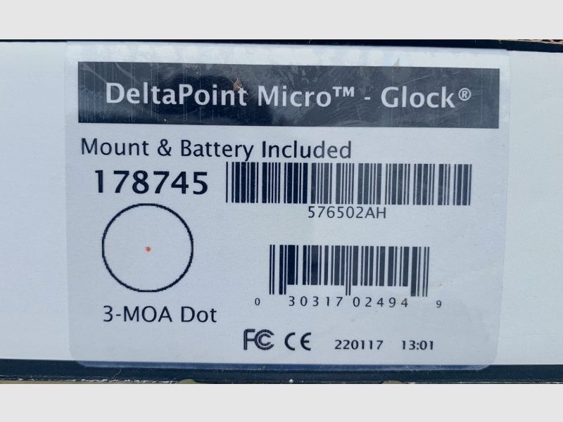 Leupold DeltaPoint Micro für Glock