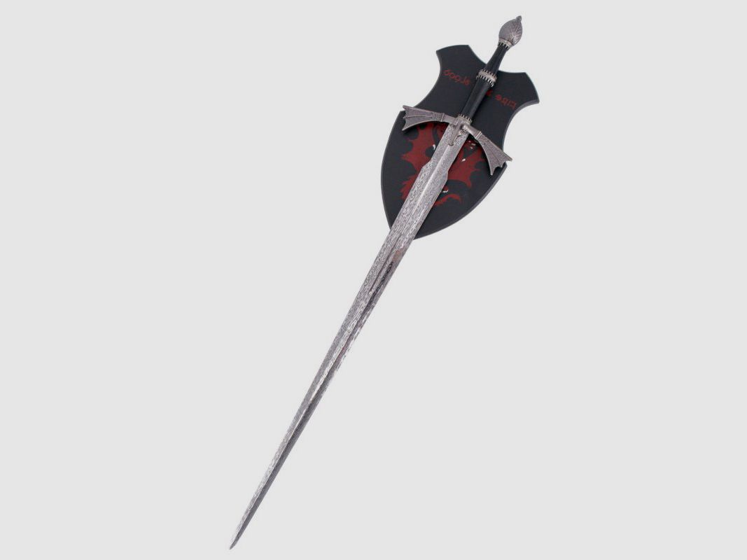 Schwert von Daemon Targaryen mit Holz Display