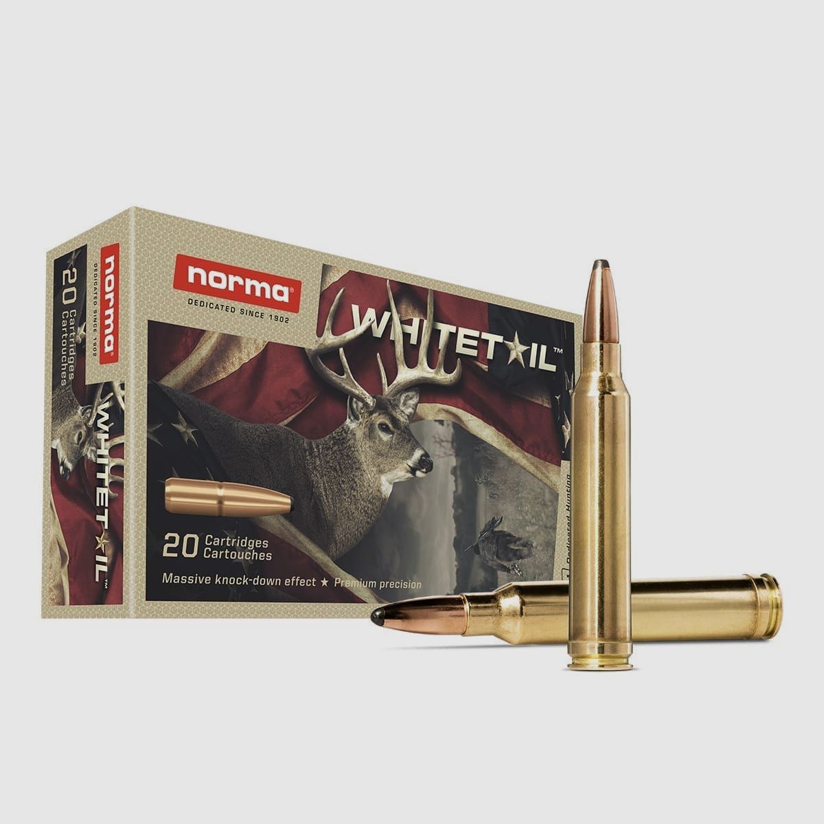 .300 Win Mag NORMA WHITETAIL 180gr