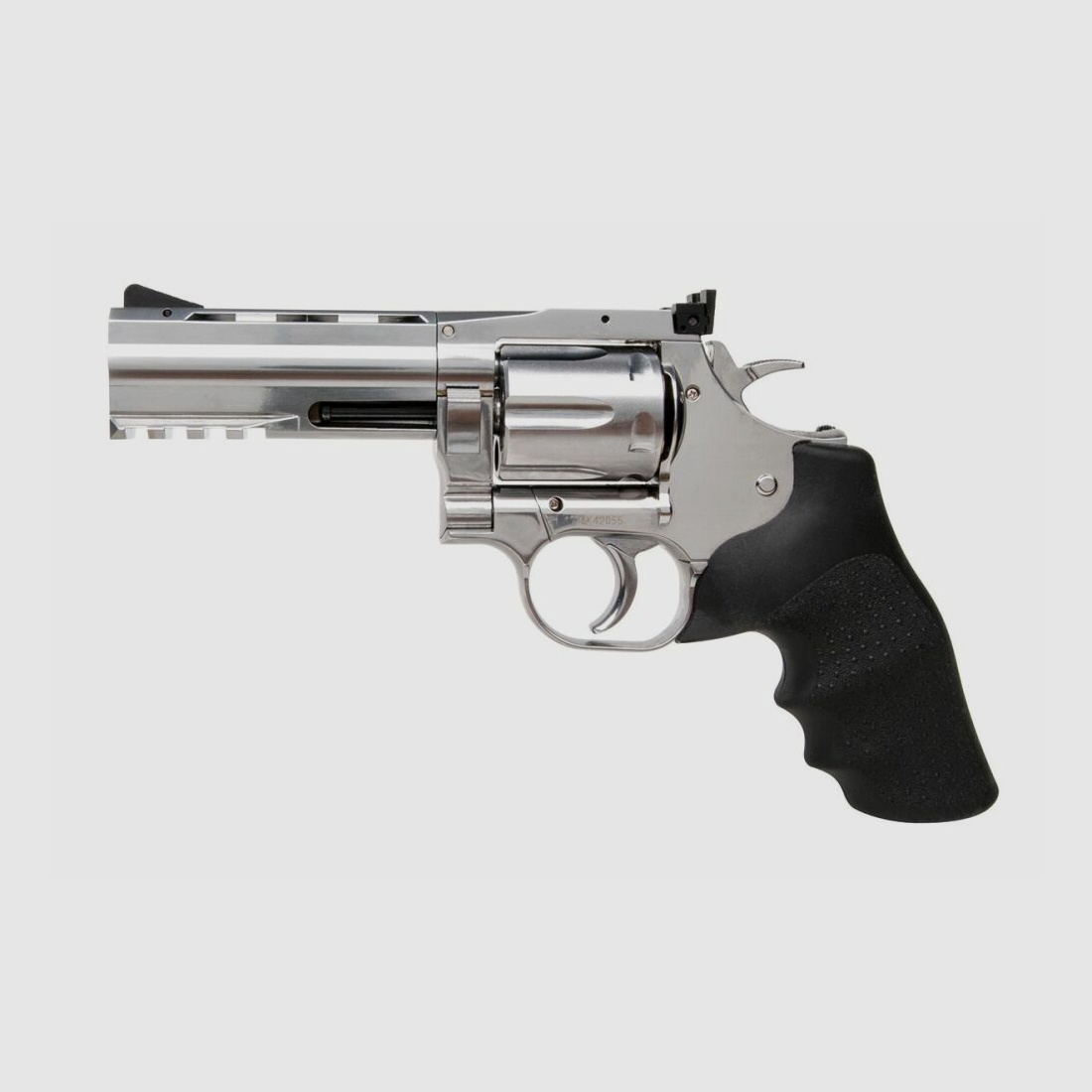 Dan Wesson 715 4" .177 Silber 4,5mm Druckluft Co2