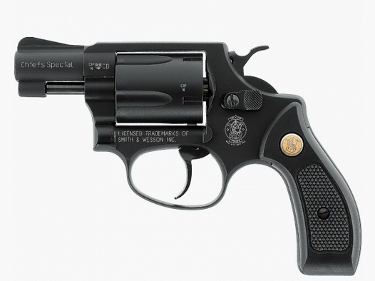 Smith & Wesson Chiefs Special 9mm R.K. - black blank-firing revolver