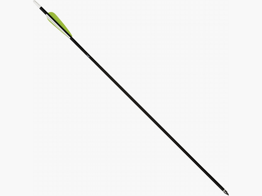 Flecha de aluminio 30''/76cm negra -