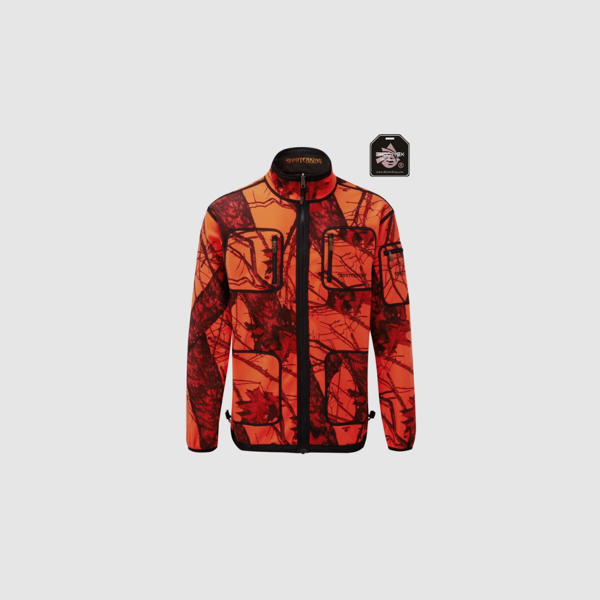 SHOOTERKING Softshell Herren Jacke 2 in 1 Mossy Blaze Orange