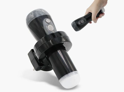 Torche Rechargeable 2-en-1 avec Veilleuse Automatique