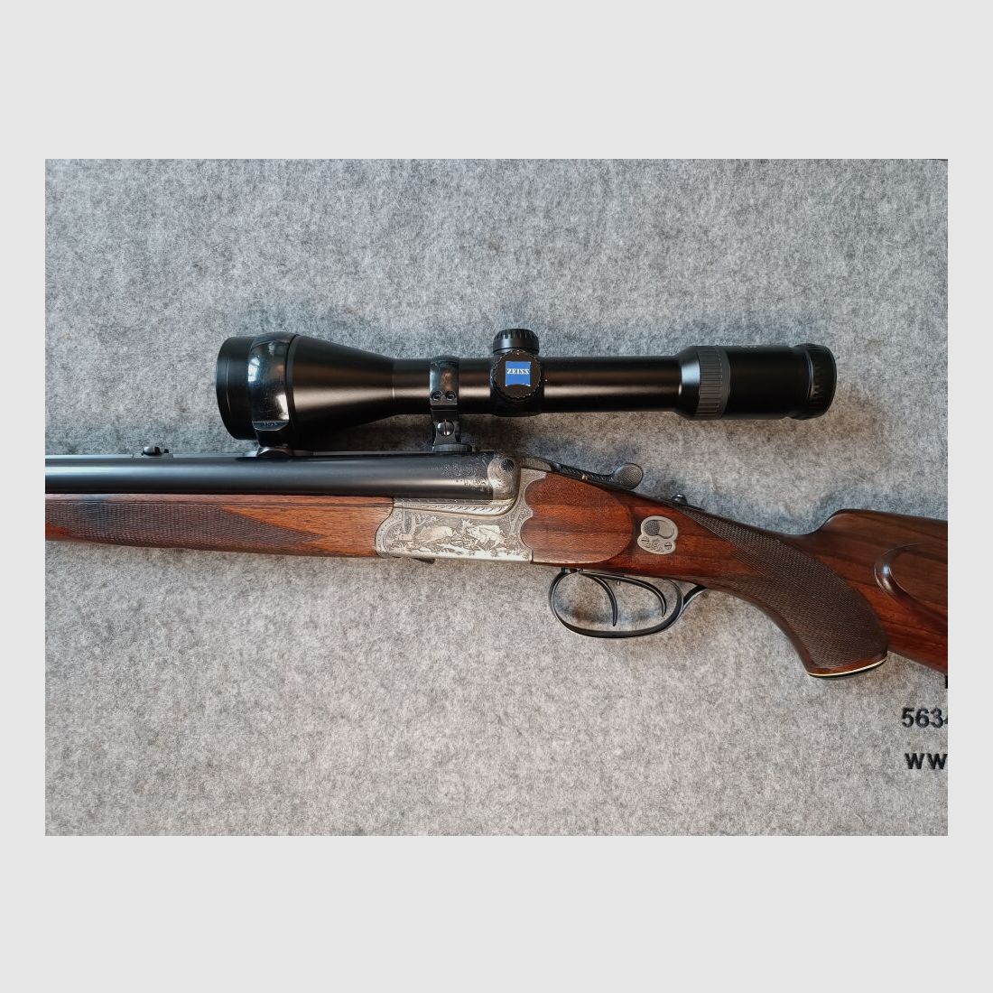 Vierling! BÜHAG Suhl Handwerksarbeit GDR Mod. Vierling ! Top Zustand mit ZF Zeiss Diavari 2,5-10x50