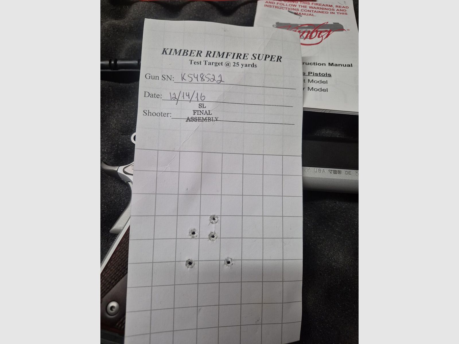 Kimber Rimfire Super, zdjęcie 2 z 4