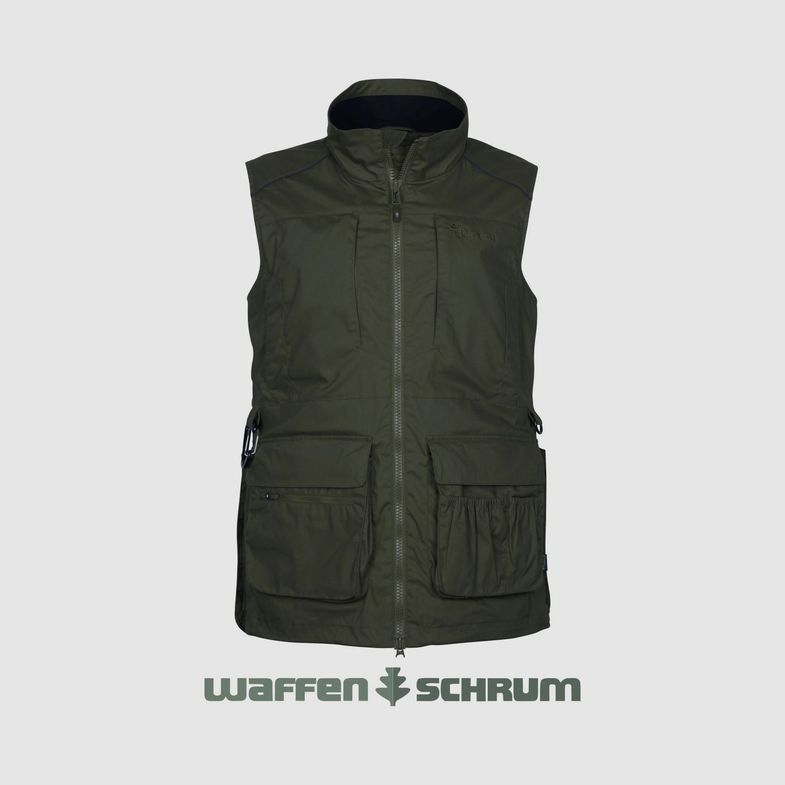 Pinewood Vest Hondentrainer Mosgroen