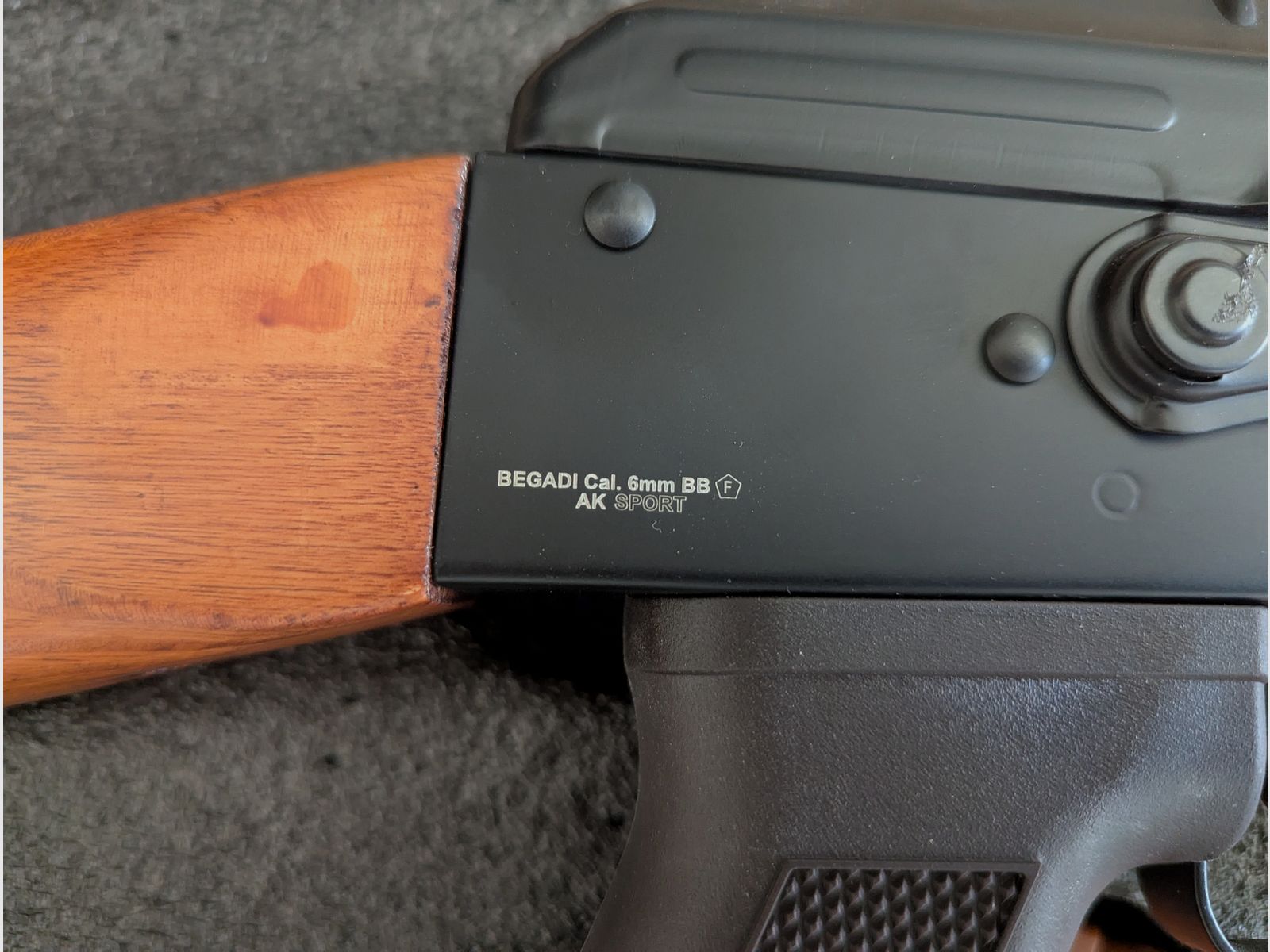 Begadi AK-74 Sport S-AEG mit Begadi CORE EFCS / Mosfet, Echtholz Festschaft