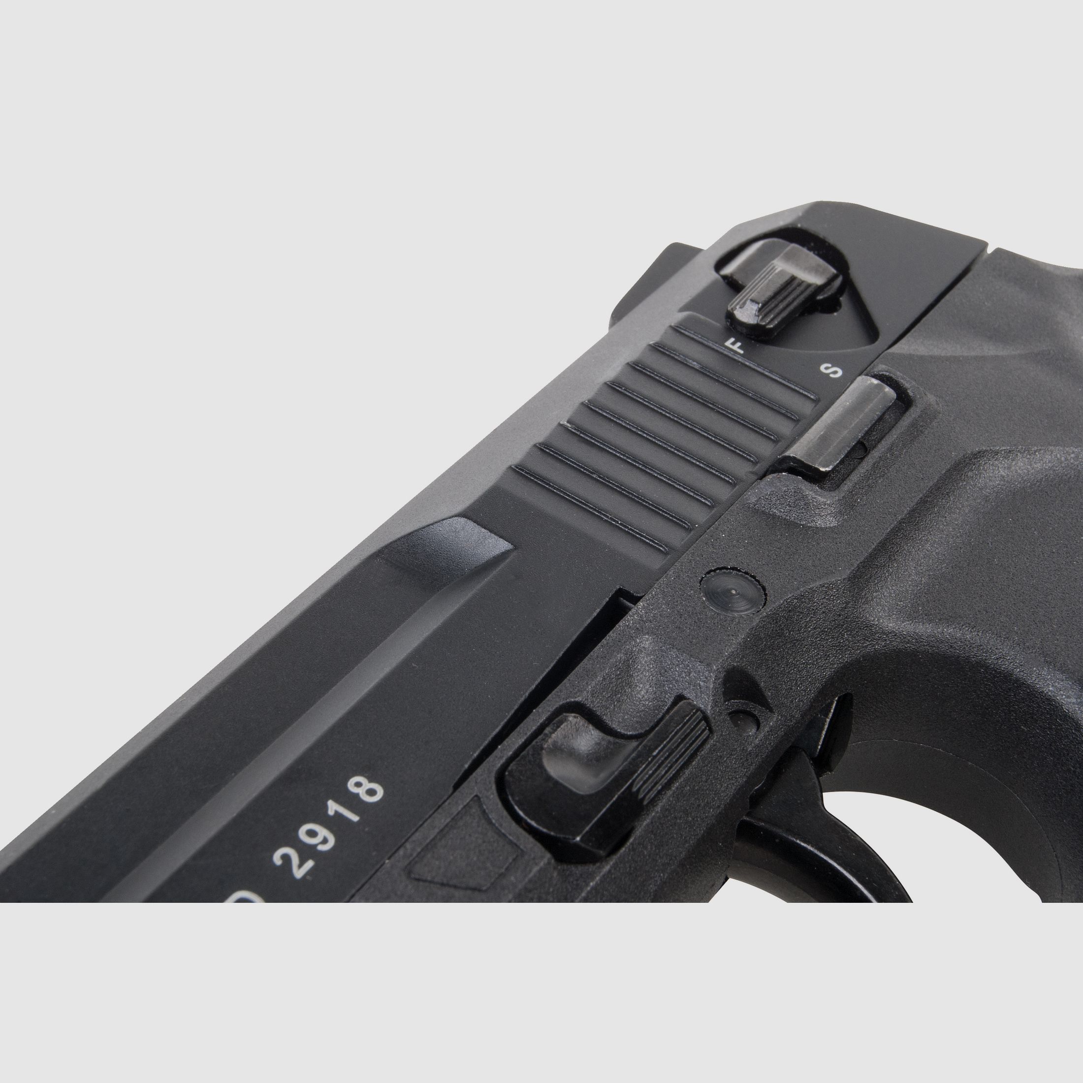 Zoraki 2918 Cal.9mm P.A.K. - Black for 18 shots