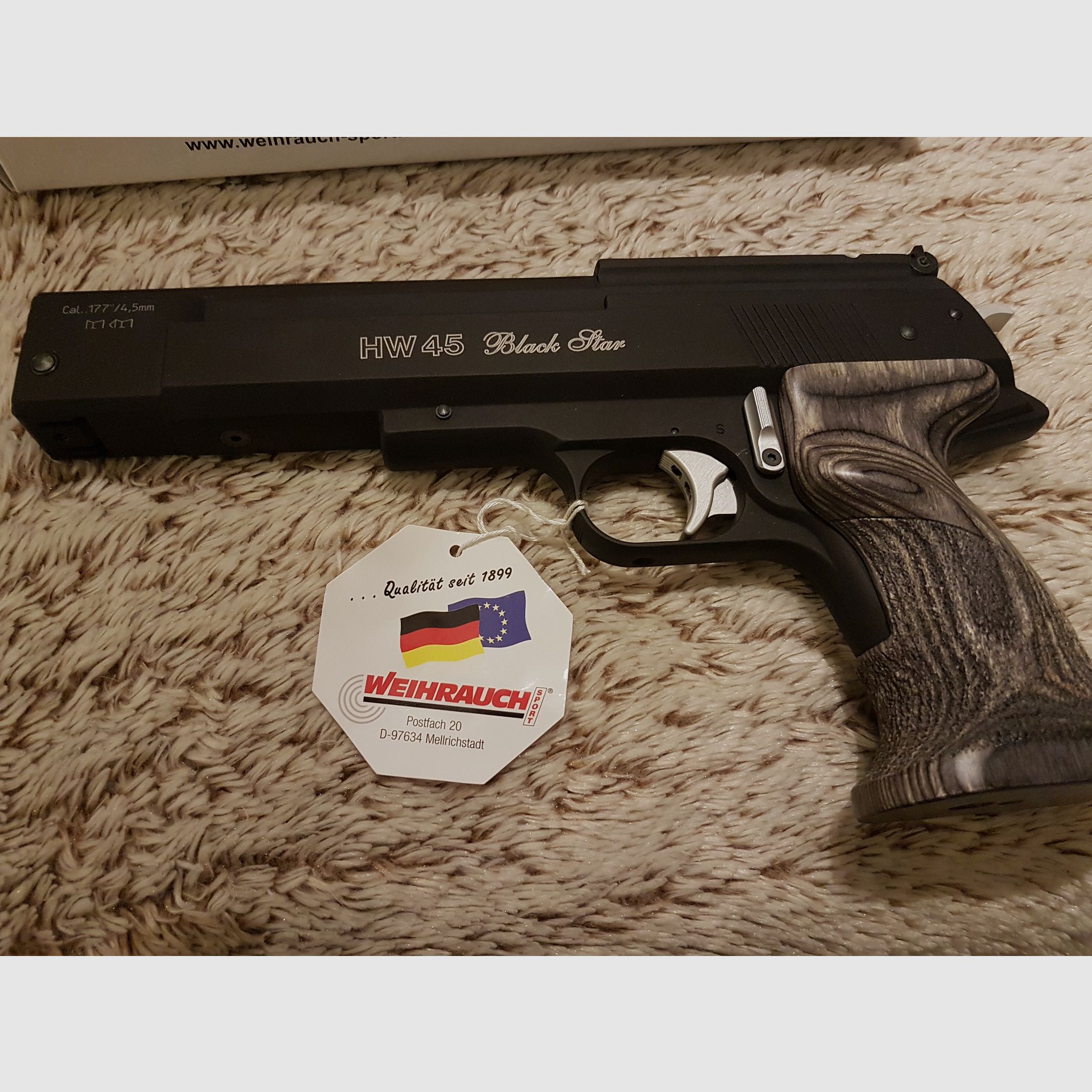 Weihrauch HW45 Black Star 4,5 mm