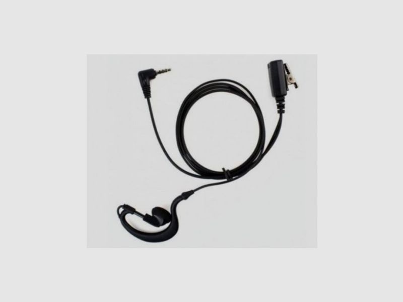 Headset met microfoon voor Polmar radio zwart art. C1005031 MA-2042/K FALKOS, afbeelding 1 van 2