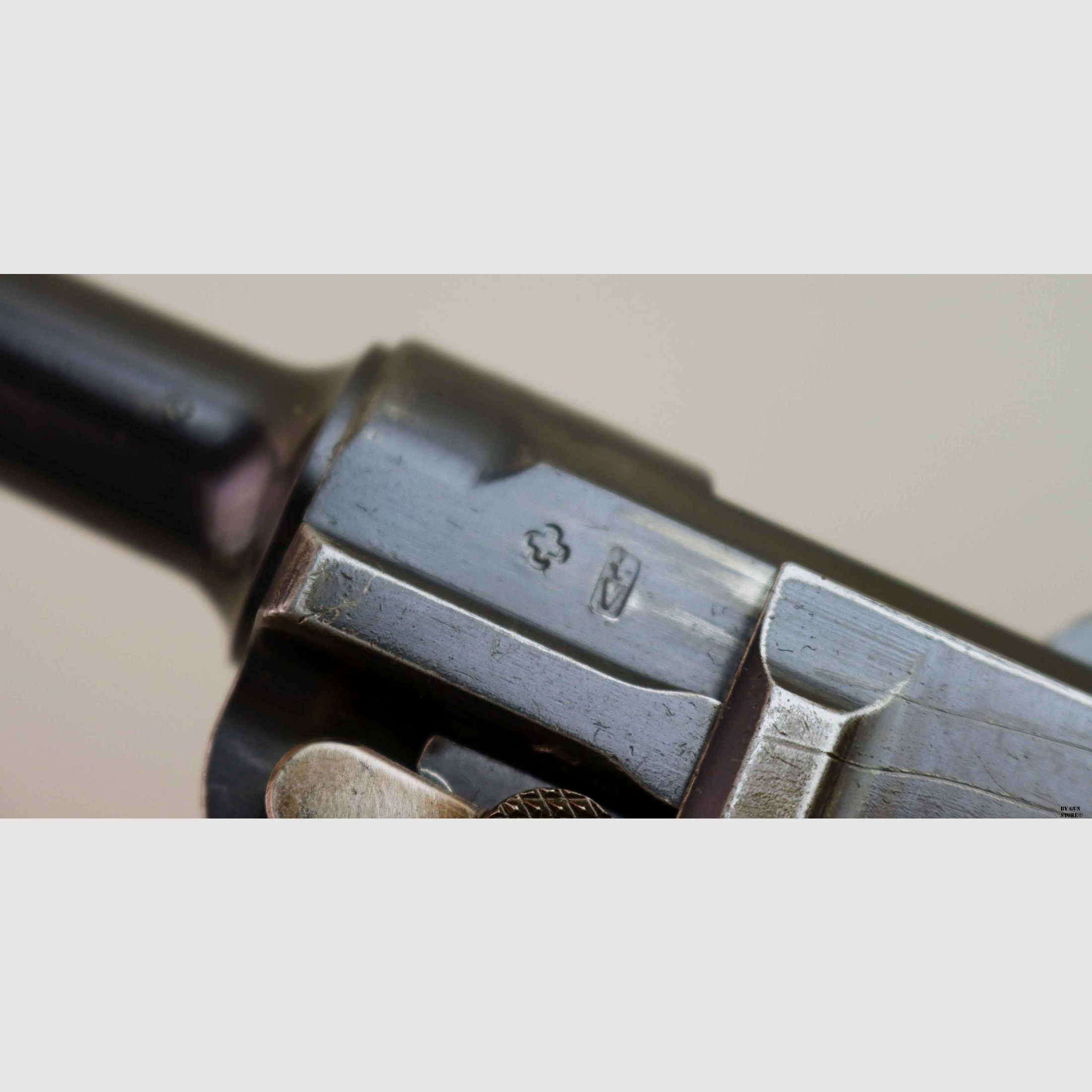 Luger Pistool DWM mod. 1900 Militair kal. 7,65 Pb. Serienummer 1888, afbeelding 7 van 15