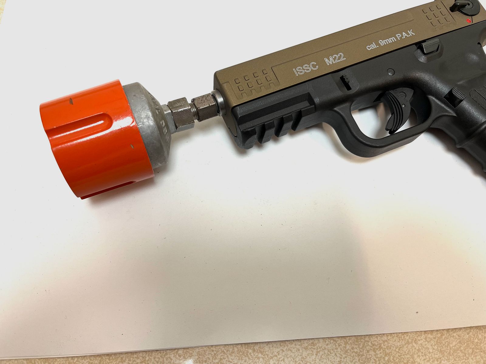 Signalwaffen••• Noris Multi - Signal 2000 - Multishooter + Zubehör für Schreckschusswaffen •••