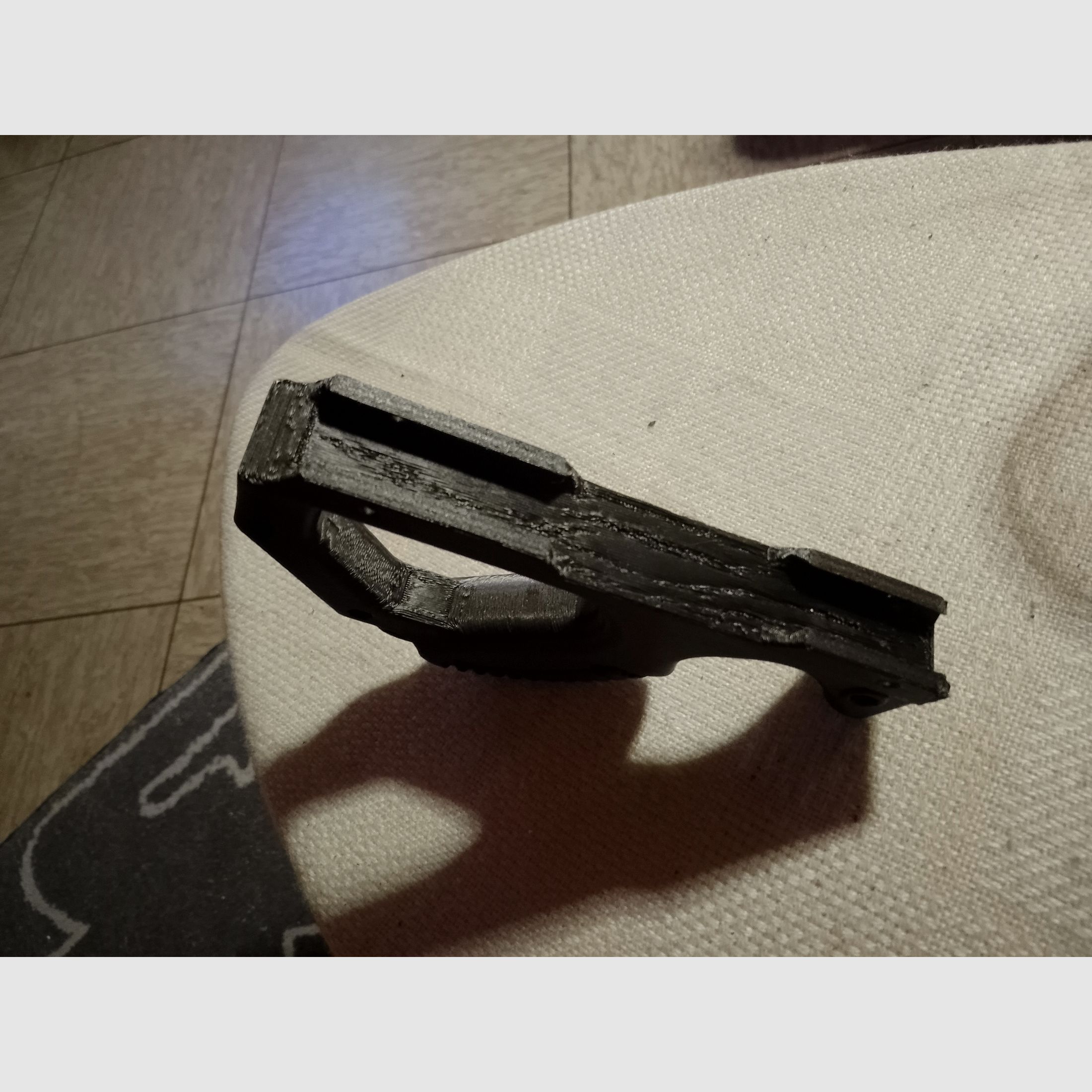 Front grip 3D print grip Picatinny universal front grip foregrip for Airsoft Softair Paintball weapons + band tape