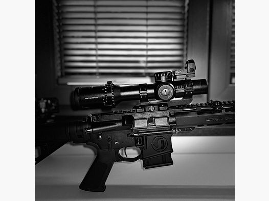 Schmeisser AR15 Dynamic, 14,5 inch in kaliber .223 inclusief ZF, RD, SD, enz.