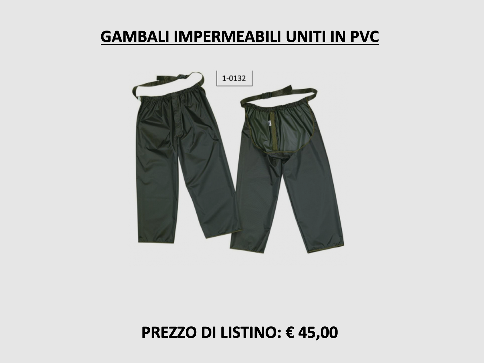 NIEMIECKI – ZJEDNOCZONE GAMBALI, WODOODPORNE, W NYLONIE PVC, zdjęcie 1 z 3