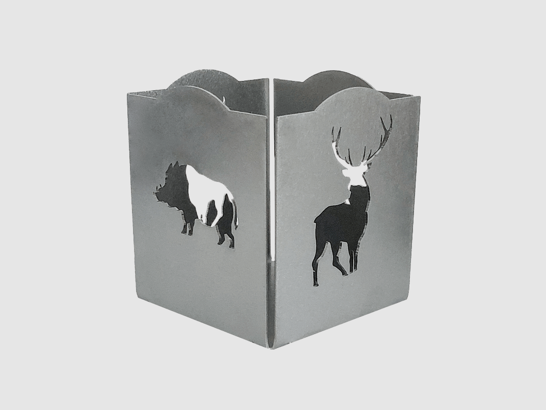 Support de bougie "Chasse"