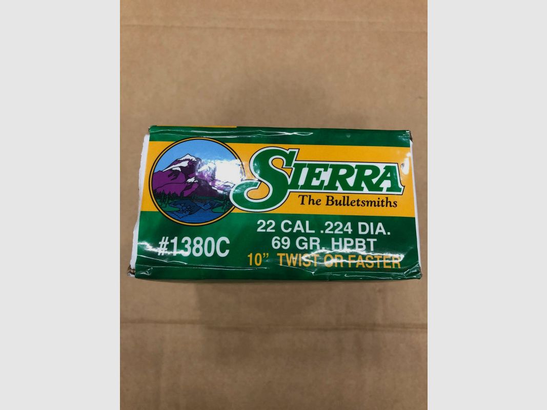 SIERRA Pociski kal. 22 69 gr QT 500, zdjęcie 1 z 2