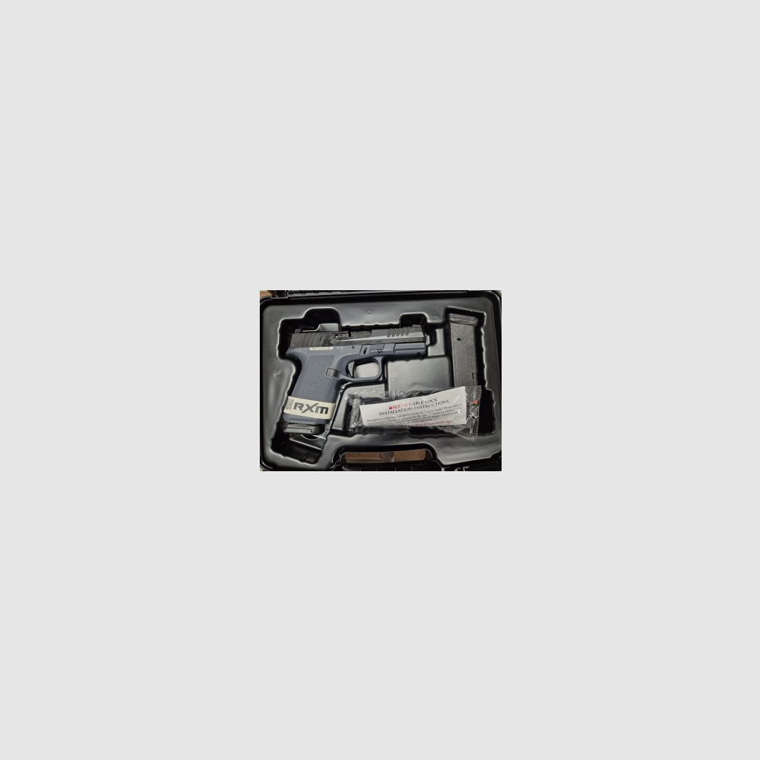 Ruger RXM 9mm Luger