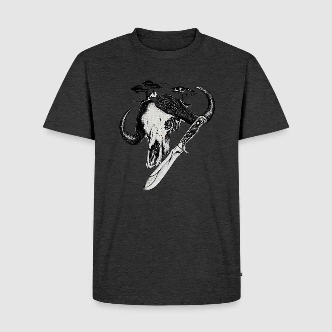 PUMA Men´s Premium T-Shirt „White Hunter – Big Game"