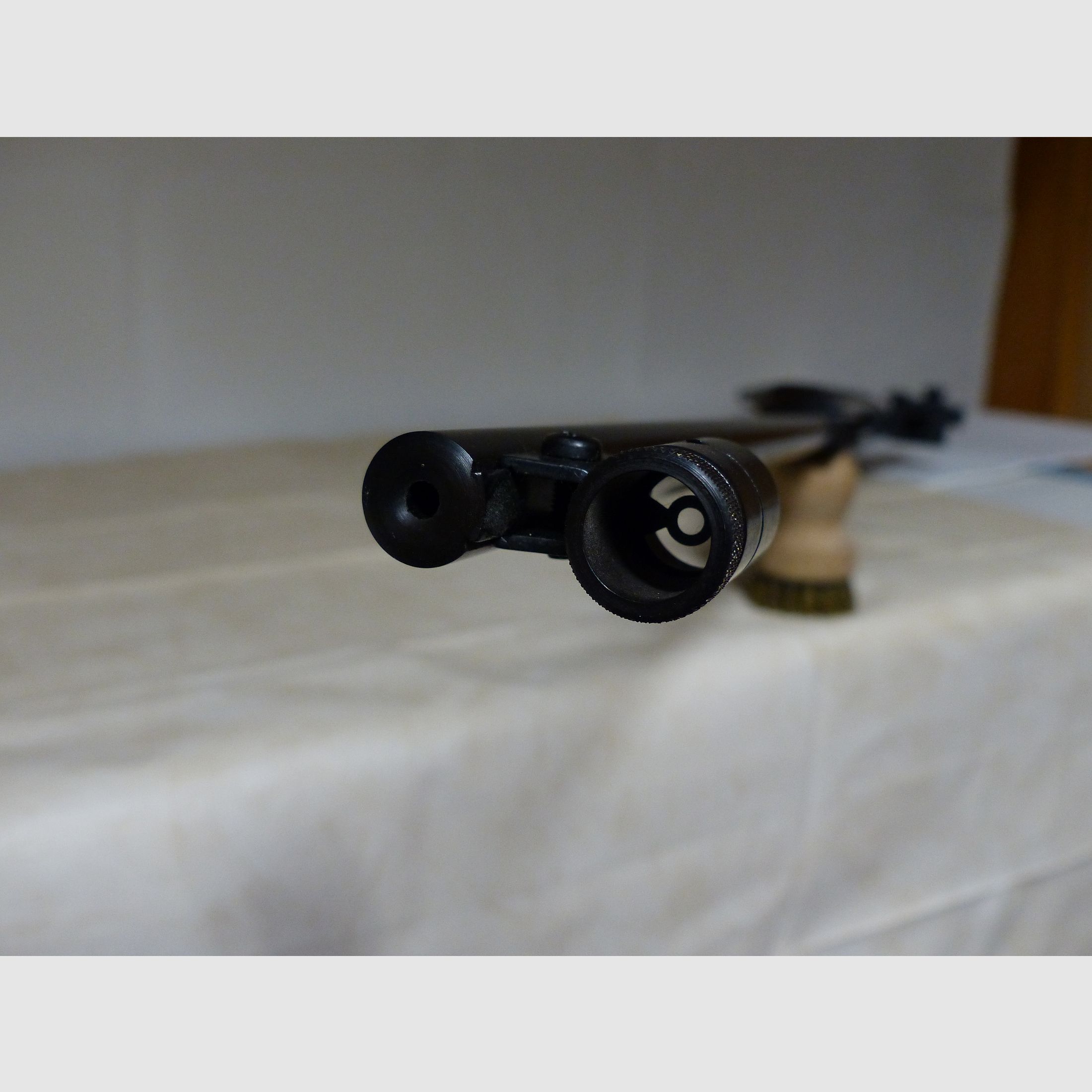 Carabina de aire comprimido Diana Mod. 36 con F, seguro y diopter 1991 como nueva vintage