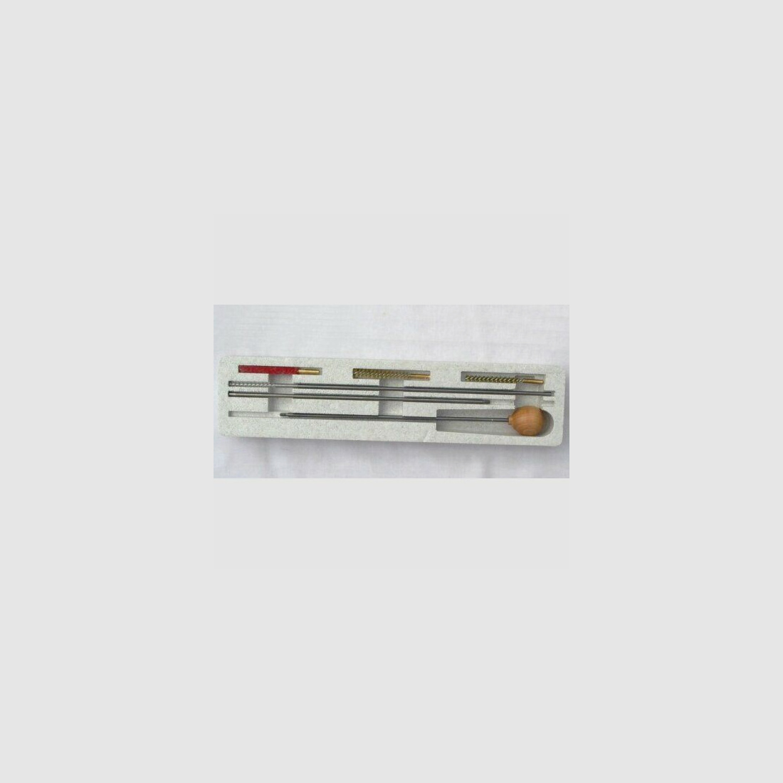 Cleaning case for bullet barrels cal. 5.5mm