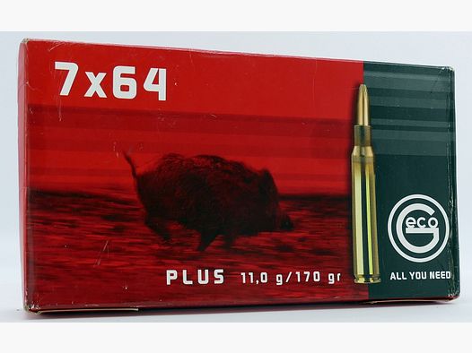Geco 7X64 Plus 11,0g/170gr Büchsenpatronen