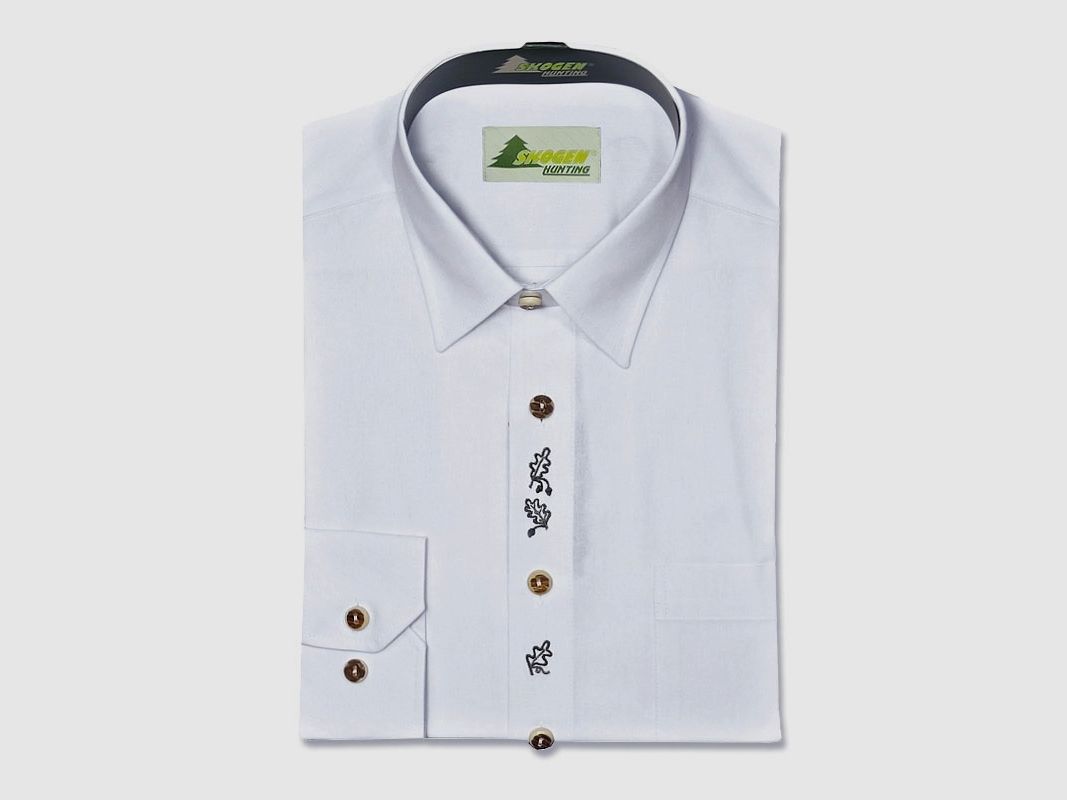 Chemise de chasse avec broderie Skogen (20712601/600), image 2 sur 2