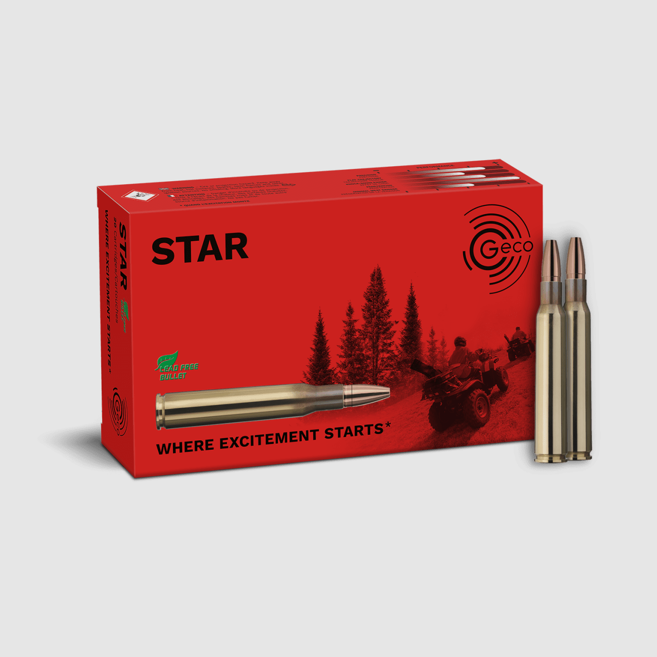 Geco 7x64 STAR 9,1g 140gr - 20 Stk
