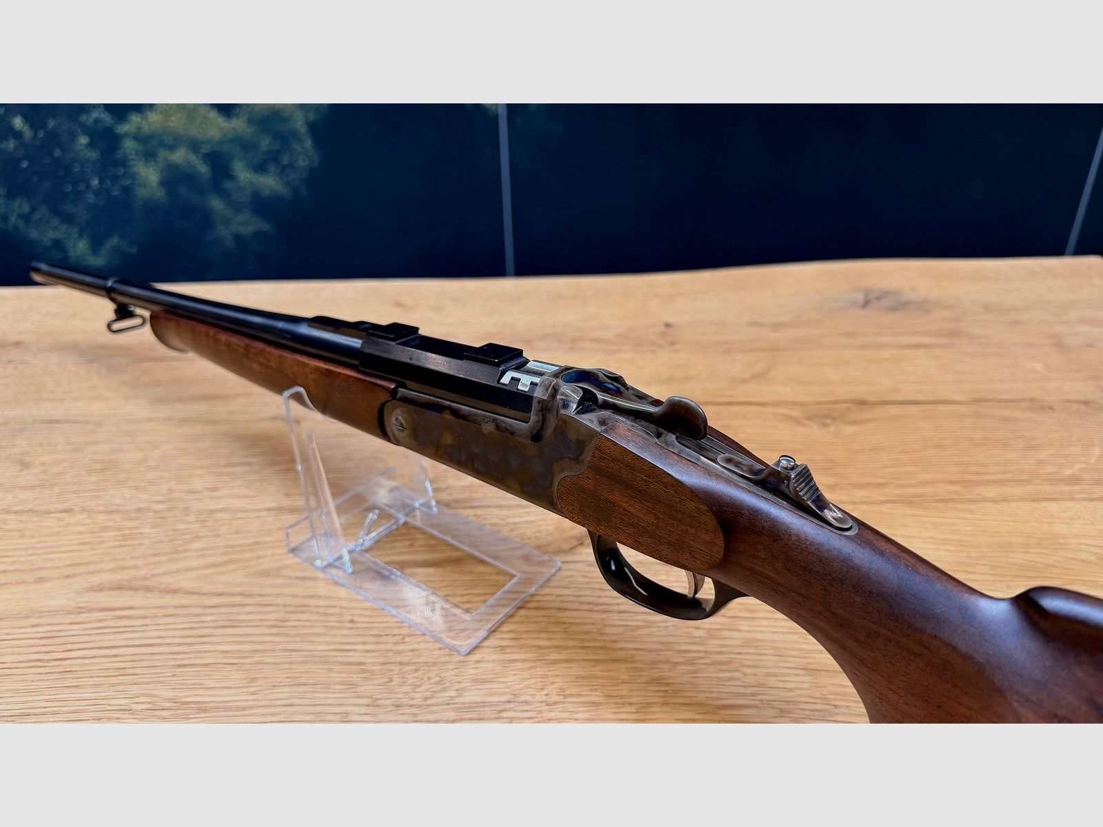 Prinz Kipplaufbüchse No. 1 con Bunthärtung / 6,5mmPRC / LL52cm / M15x1 / Kanneliert / incl. Prinz Montage 30mm Ring