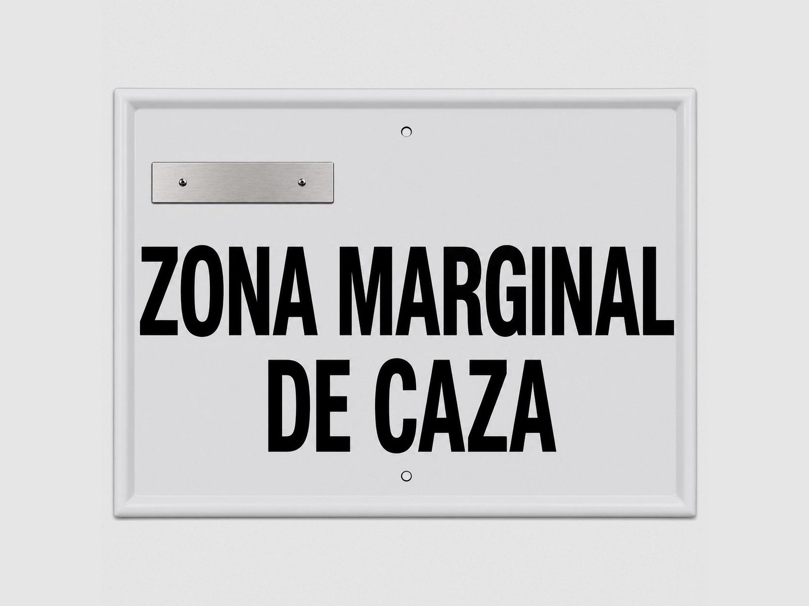 Tafel Marginales Jagdgemeinschaft Valencia 50x33 cm