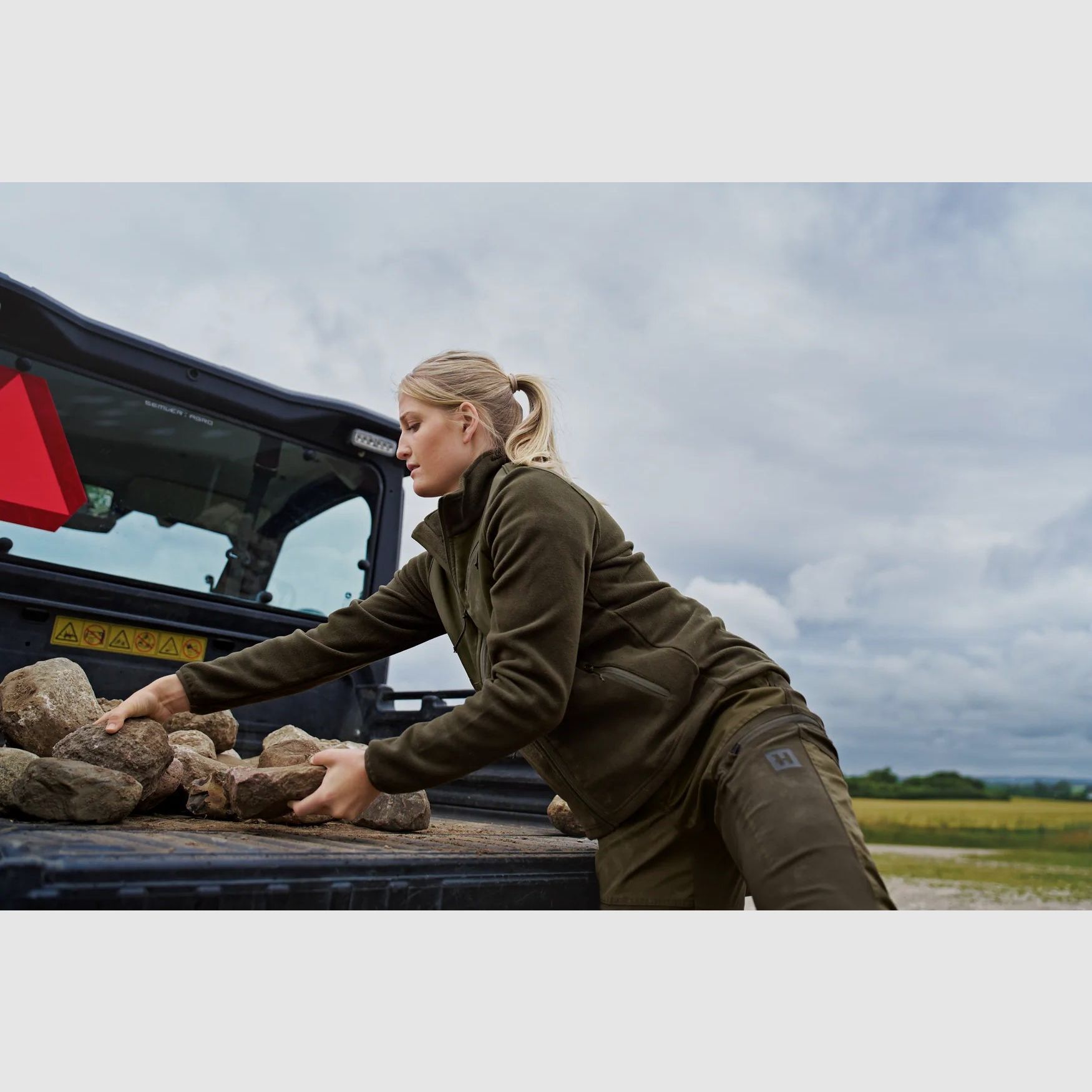 Härkila Fjell Damen Fleecejacke