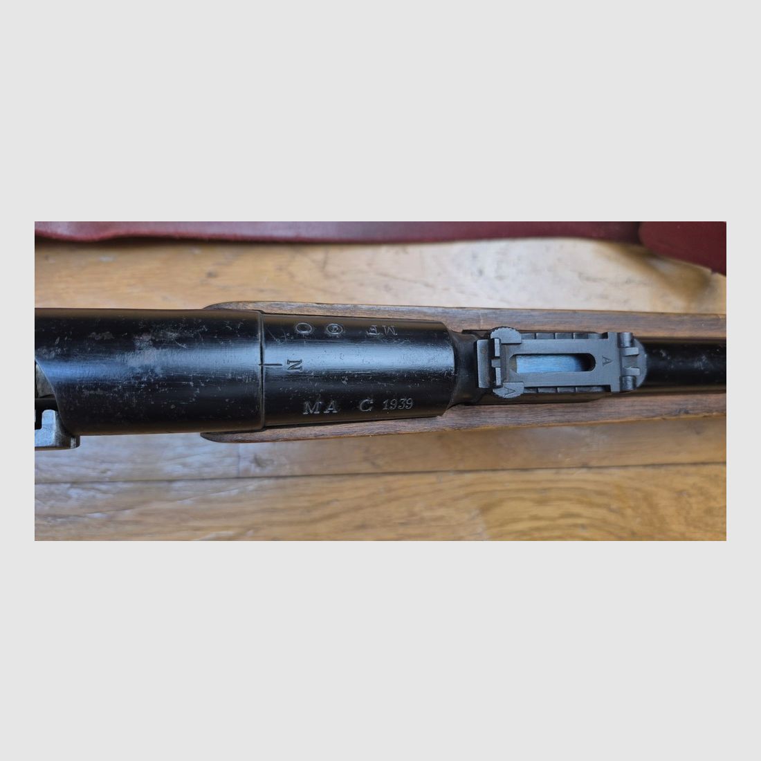 Seltenes Mousqueton Lebel 1886-93 R35 – Kal. 8×51 Lebel – Lauf von Châtellerault aus 1939 – Waffe in ausgezeichnetem Zustand – Sehr gute Mechanik – Spiegel-Lauf – Kategorie D – TBE+, Bild 18 von 30