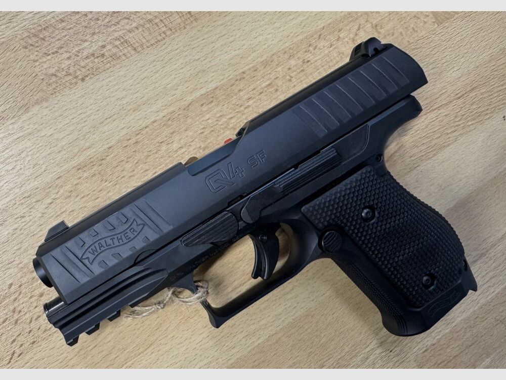 Vorführwaffe Walther halbautom. Pistole Q4 Steel Frame SF 9x19 PS INT 9mm 9mmLuger