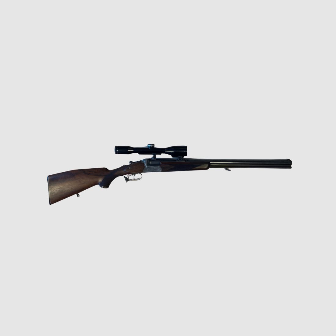 Escopeta de doble cañón Sauer & Sohn Cal. 16/70, 6,5x57R con visor Zeiss Dialtal 6x42