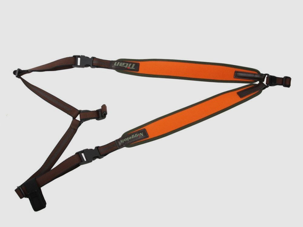 Niggeloh Waffengurt Rücken Neopren Orange