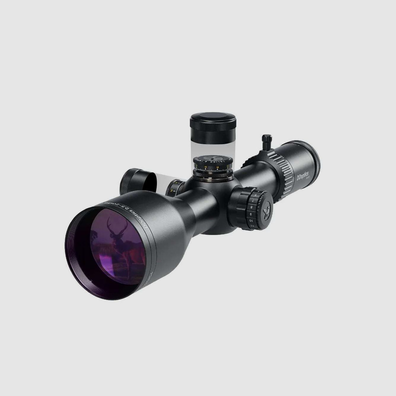 DDoptics 442511146 lunette de tir Nighteagle 2,5-20x56 N-FX MRAD