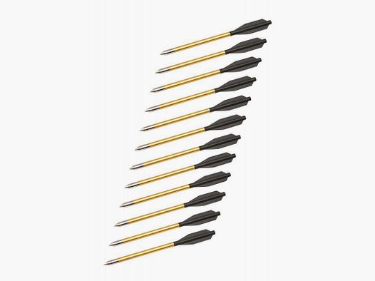 United Cutlery M48 Kommando Pistol Crossbow Bolts, Aluminum, Pack of 12