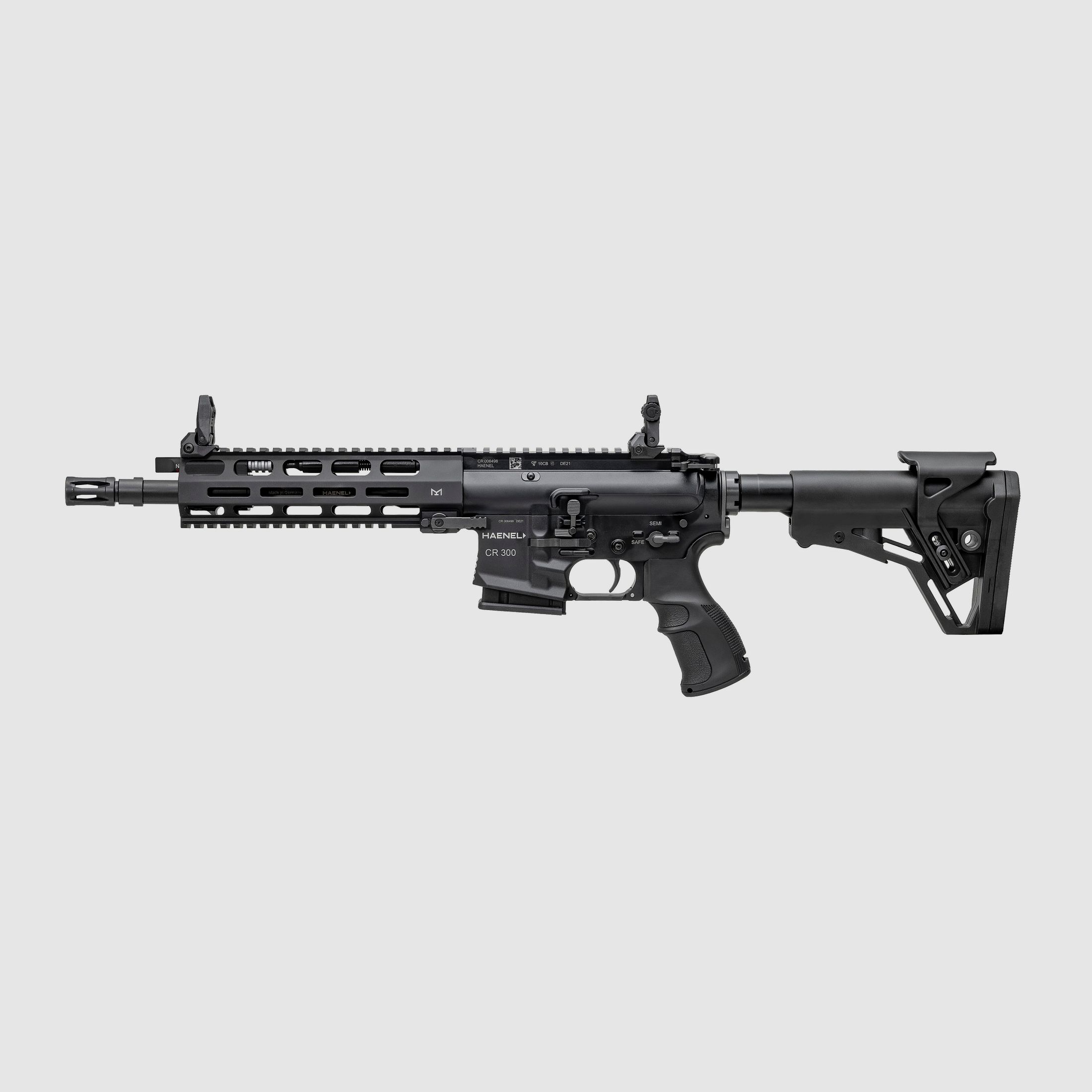Haenel CR300 M-LOK Handschutz Matchabzug (1600 - 2400g), Kal. .300 Blackout