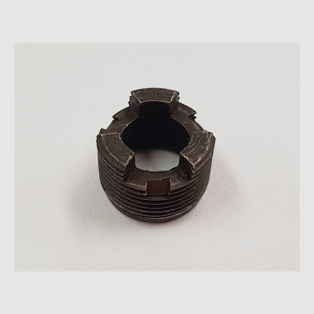 [40] US 30M1 carabina Gaskolbenbuchse / Piston Nut, usato / usato, parte militare statunitense A196436
