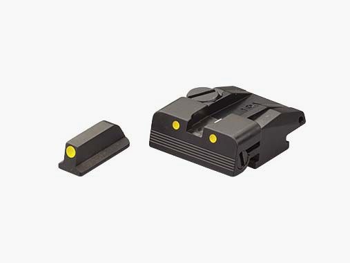 LPA Sights Luminova Mikrometervisier Set - SPL15WA