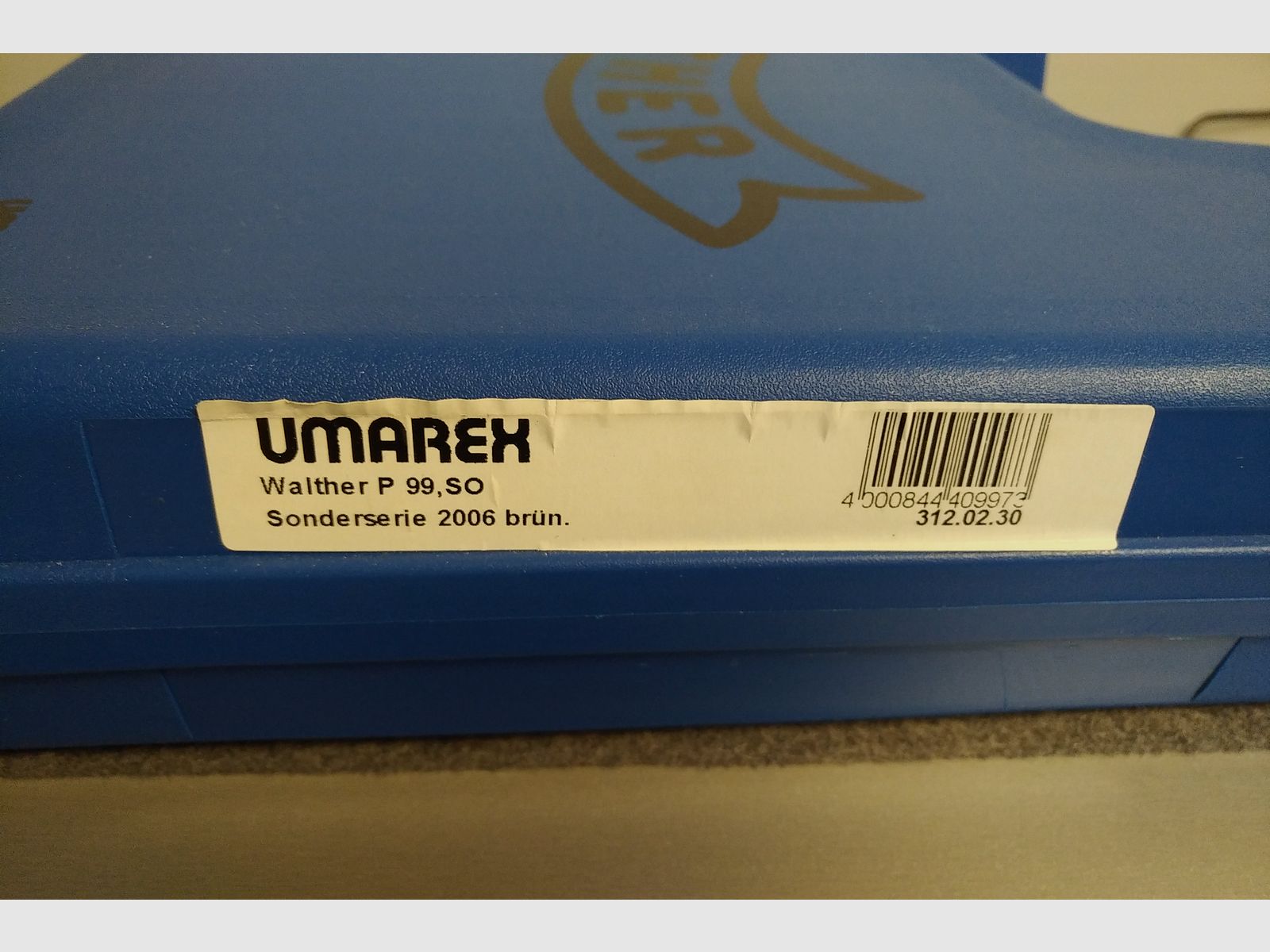 Walther 2006 P99 PAK Gas Signal 007 Special Operations PTB 762 James Bond Limited Edition 0202/1000