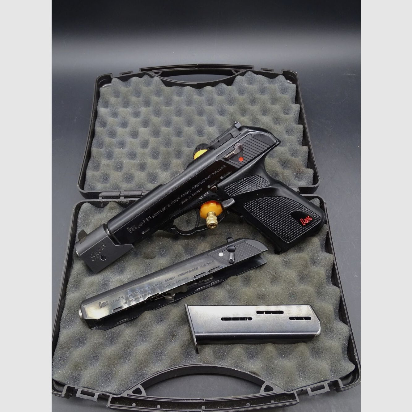 Heckler & Koch HK Mod P9S + P9S Sport Wechselsystem Kaliber 9mm Luger P9S Sport