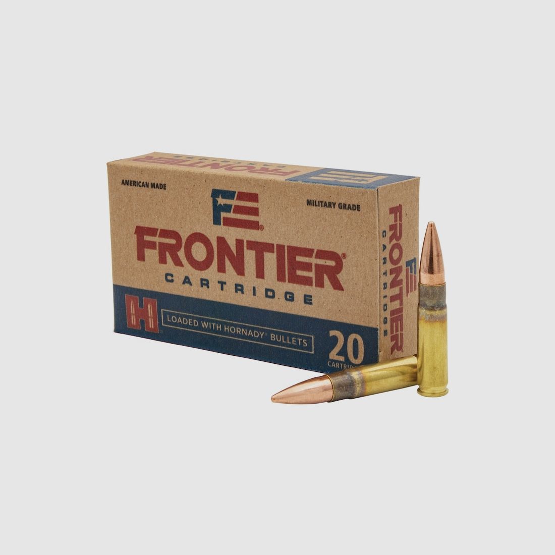 Hornady Frontier .300 AAC Blackout 125GR FMJ 20 Patronen