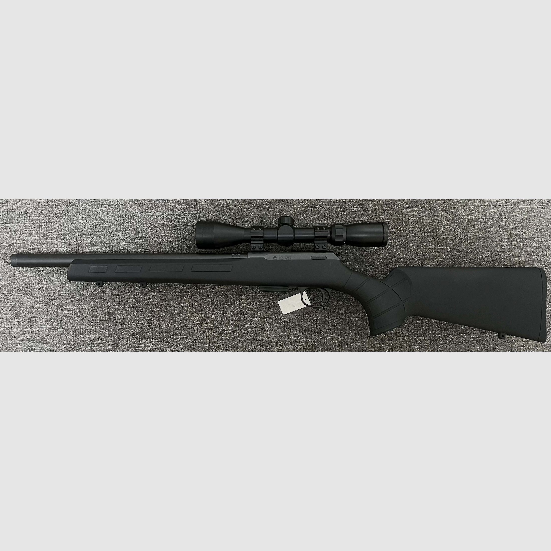 CZ 457 Synthetic .17 HMR Neuwaffe + Hubertus 3-9x40 