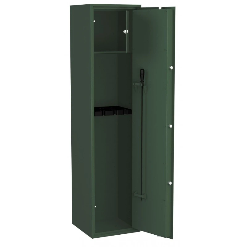 Armoire à armes S1 Siegen, verte, pour 6 armes