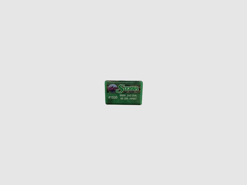 OGIVA SIERRA 6MM(243″) 85GR. HPBT