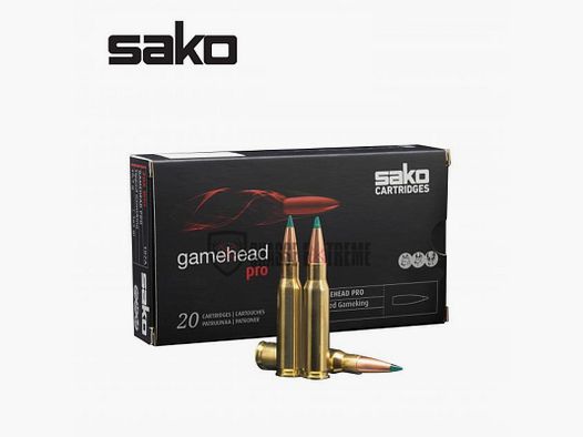 20 cartridges SAKO Gamehead Pro Tsp 308 Win 165 Gr