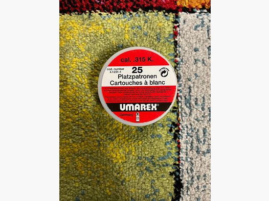 Umarex cal. .315 k cartucce a salve - collezionista