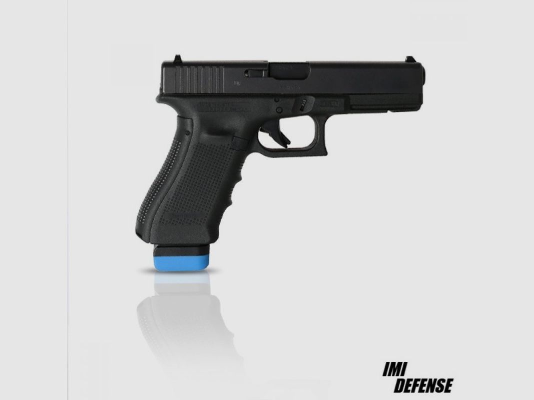 Glock Magazinboden aus Gummi - Rot